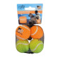 All for Paws Mini Squeaking Ball teniske loptice 4 kom