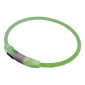 Nobby Led Visible prsten svjetleća ogrlica za pse 45cm 7mm zelena