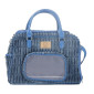 Misoko transportna torba za male pse 45x20x30cm plava