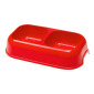Ferplast Party 16 dupla zdjela za pse i mačke 26,5x15x5,6cm - 0,7 L