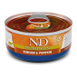 N&D Natural Venison & Pumpkin - jelen i tikva hrana za mačke 70g