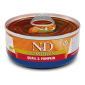 N&D Natural Quail & Pumpkin - prepelica i tikva hrana za mačke 70g