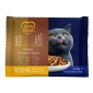 Lovely Hunter Rabbit & Duck, Chicken - zec, patka, piletina i puretina hrana u umaku za mačke 4x85g