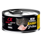Alpha Spirit Wet New Formula Rabbit Protein zečetina pašteta hrana za mačke 100g