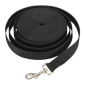 Nobby radni povodac za pse traka 15mm/10m crni