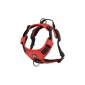 Croci prsnik za psa 46-70x2,5cm L crveni