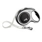 Flexi povodac za psa Comfort L 8m tape - crni