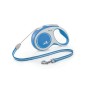 Flexi Comfort povodac za pse 5m / S cord - plavi