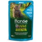 Monge BWild Sterilised grain free inćuni sa povrćem hrana za mačke 85 g
