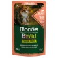 Monge BWild Sterilised grain free - losos sa škampima i povrćem hrana za sterilisane mačke 85g