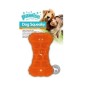 Pawise igračka kost za psa 9,5cm orange