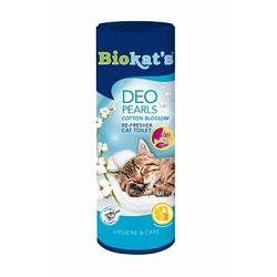 Biokat`s Deo Pearls Cotton puder za posip za mačke 700g