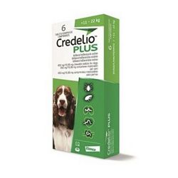 Credelio Plus tablete protiv buha, krpelja i glista za pse težine 11kg do 22kg - 1kom