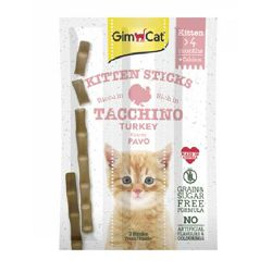 GimCat Kitten Sticks Turkey pureći štapići sa kalcijumom za mačiće 90g