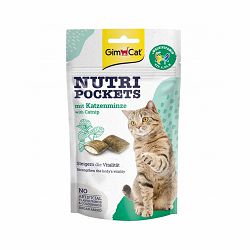 GimCat Nutri Pockets Catnip mačja metvica poslastica za mačke 60g