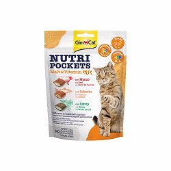 GimCat Nutri Pockets Malt-Vitamin Mix poslastica za mačke 150g