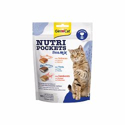 GimCat Nutri Pockets Sea Mix poslastica za mačke 150g