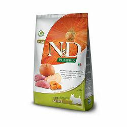 N&D Adult Mini Pumpkin / bundeva, vepar, jabuka hrana za pse 800g