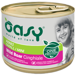 OASY Adult Small-Mini One Protein Wild boar - divlja svinja monoproteinska hrana za pse 200g