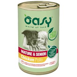 OASY Mature & Seniori Chicken - piletina hrana za starije pse 400g