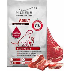 PLATINUM Adult Beef + Potato govedina i krompir suha hrana za pse 1,5kg