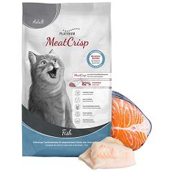 PLATINUM Adult MeatCrisp Fish riba suha hrana za mačke 1,5kg