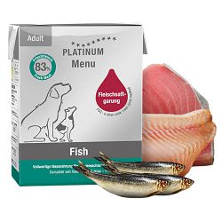 PLATINUM Adult Menu Fish riba hrana za pse 185g