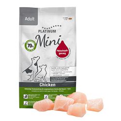 PLATINUM Adult Mini Chicken piletina i riža suha hrana za pse 900g