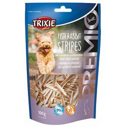 Trixie Premio Fish Rabbit Stripes bakalar i zećetina poslastica za pse 100g