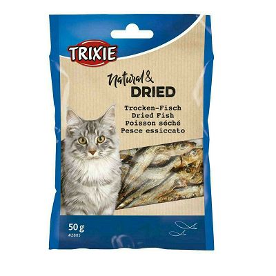 Trixie Dried Fish sušena riba poslastica za mačke 50g