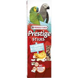 Versele-Laga Prestige Sticks banana i kokos poslastica u stiku za velike papagaje 2 x 70g