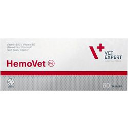 Vet Expert HemoVet željezo za pse 60 tableta
